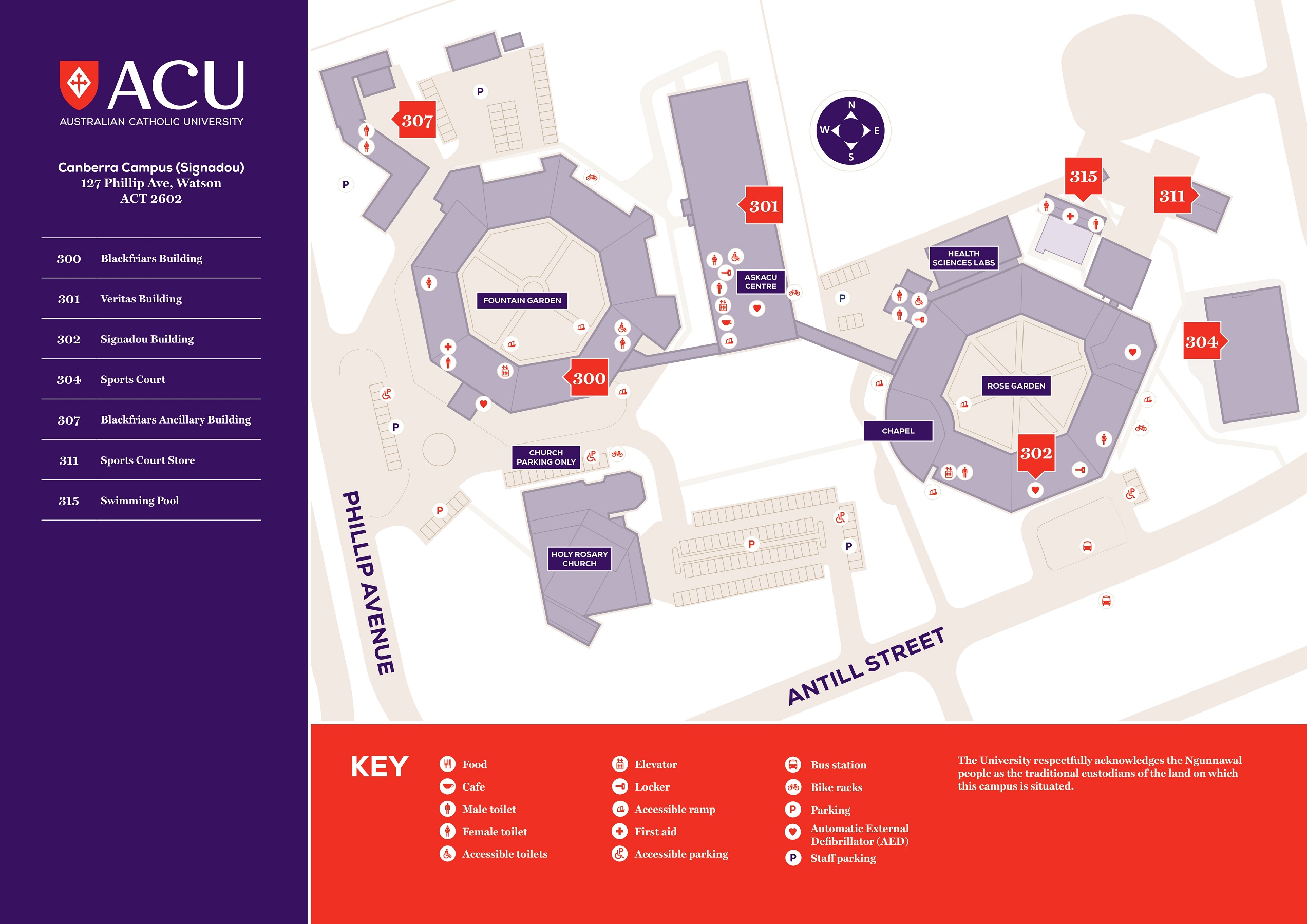 Canberra Map