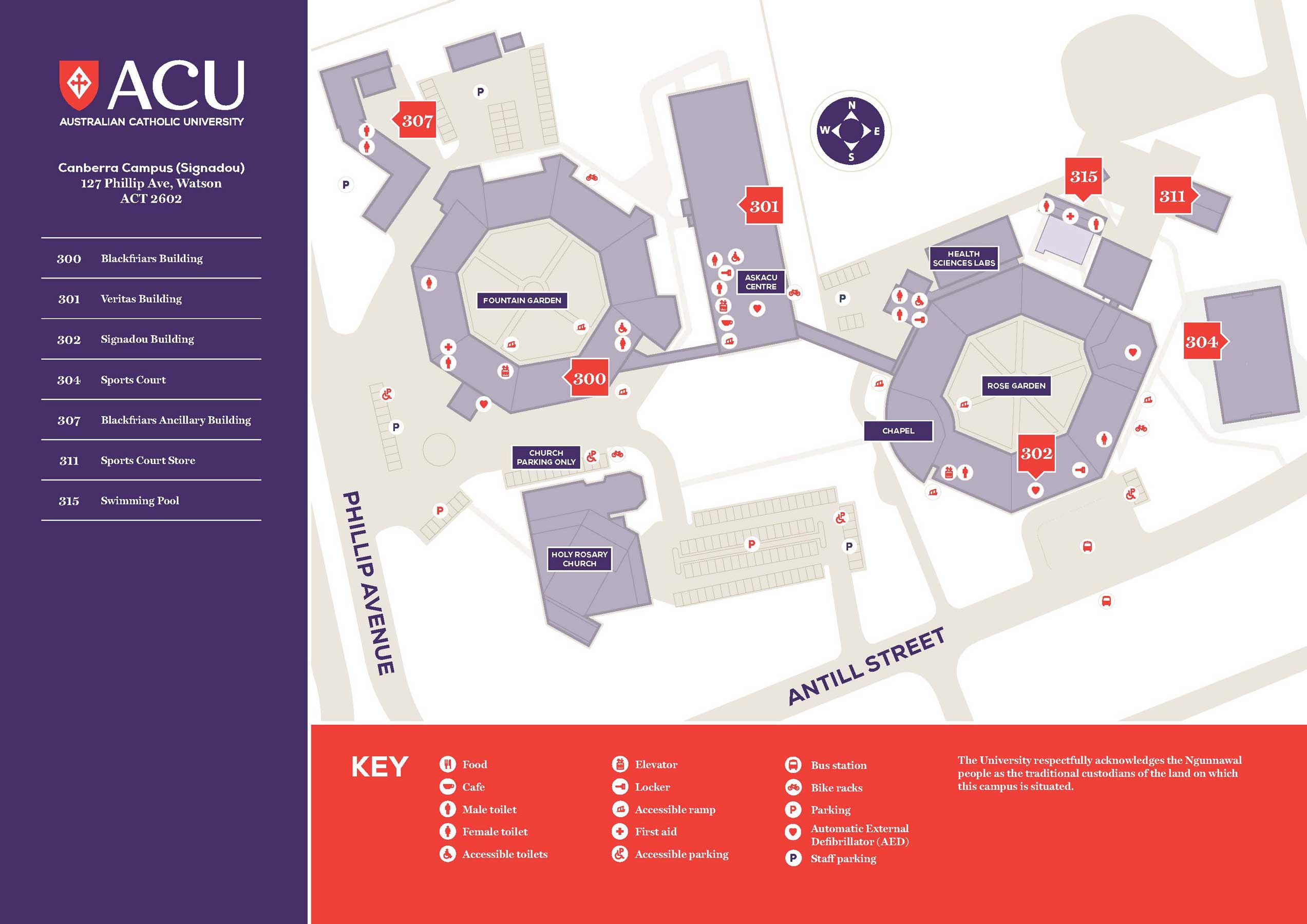 Canberra Map